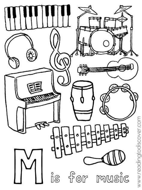 M is for Music Activities for Preschoolers | Preschool music activities, Music crafts preschool, Music coloring Preschool Music Theme, Stem Kindergarten, Music Crafts Preschool, Music Coloring Pages, Music Coloring Sheets, Preschool Music Activities, Music Reading, Inspired Images, Kindergarten Music