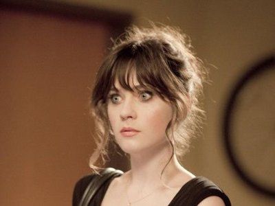 Ben Gibbard, Haircuts Long, Bangs Side, Women Haircuts, Jessica Day, Emily Deschanel, Color Highlights, Hairstyles Braided, Updo Hairstyle