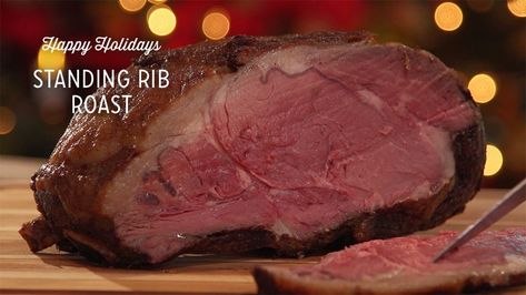 Standing Rib Roast Paula Deen Prime Rib Recipe, Paula Deen Prime Rib, Prime Rib Recipes, Boneless Prime Rib Roast, Prime Ribs, Prime Rib Roast Recipe, Ribeye Roast, Paula Dean, Rib Roast Recipe