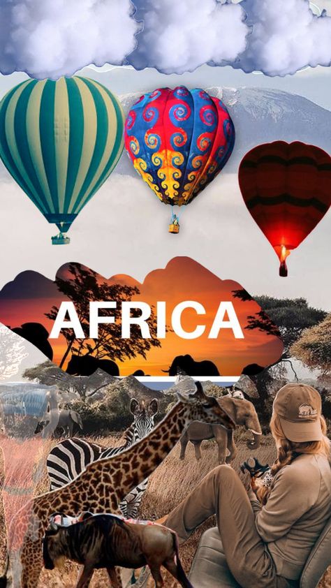 #africa #vacation #travel #aesthetic #aestheticmoodboard Africa Travel Aesthetic, Travel Slogans, Africa Aesthetic, Travel To Africa, Africa Vacation, Africa Do Sul, Vision Board Affirmations, Sustainable Tourism, Vacation Photos