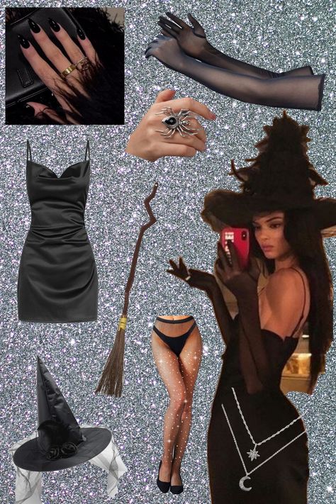 Kendall Jenner inspired witch costume Kendall Jenner Witch Costume, Kendall Jenner Witch, Witch Costume, Kendall Jenner, Witch, Halloween, Clothes