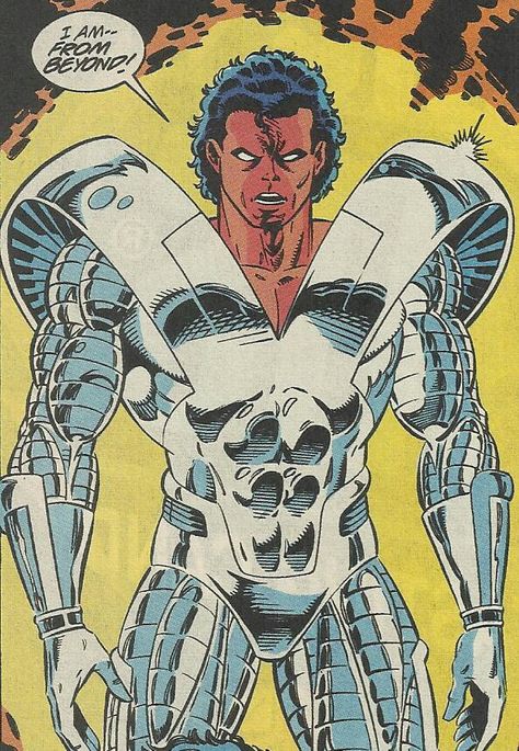 The Beyonder!! Possibly The Most Powerful Villain in the Marvel Universe!! Beyonder Marvel, Comics Anime, Thanos Marvel, Comic Villains, Marvel Comics Superheroes, Arte Dc Comics, Marvel Comic Universe, Fantasy Comics, Marvel Comics Art