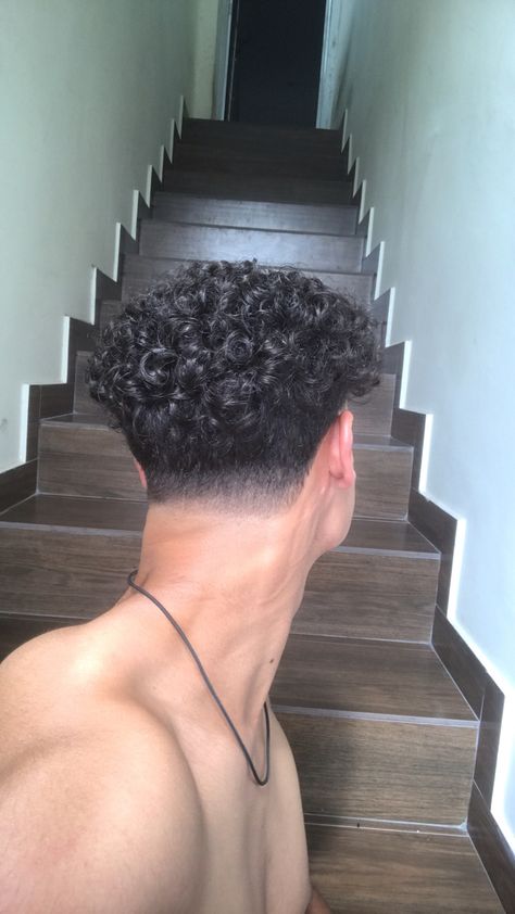 Hair Types Men, Fade Haircut Curly Hair, Taper Fade Curly Hair, Worst Tattoos, Long Curly Haircuts, Male Haircuts Curly, Curly Hair Fade, Black Hair Aesthetic, Gents Hair Style