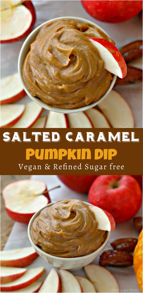 Sugar Free Caramel, Vegan Halloween Food, Dip Vegan, Caramel Pumpkin, Fat Oil, Pumpkin Dip, Caramel Dip, Plant Based Desserts, Vegan Dip