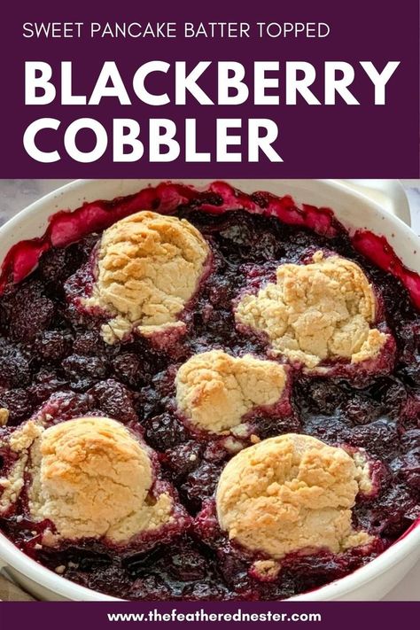 Cobbler With Frozen Berries, Blackberry Cobbler Bisquick, Bisquick Cobbler Recipes, Cobbler With Bisquick, Easy Blackberry Cobbler, Berry Cobbler Recipes, Blackberry Cobbler Recipe, Cobbler Recipes Easy, Berry Cobbler