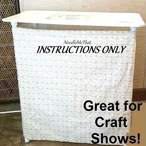 Tumbler Display - Etsy Checkout Stand, Pineapple Blanket, Concession Stands, Craft Fair Booth Display, Craft Show Booths, Craft Show Booth, Desk Diy, Portable Display, Boutique Inspiration