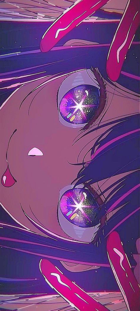 Oshinoko Eyes, Neon Edit, Drawing Ideas List, Back Wallpaper, Eyes Wallpaper, Eye Painting, Kawaii Wallpaper, Laptop Wallpaper, Awesome Anime