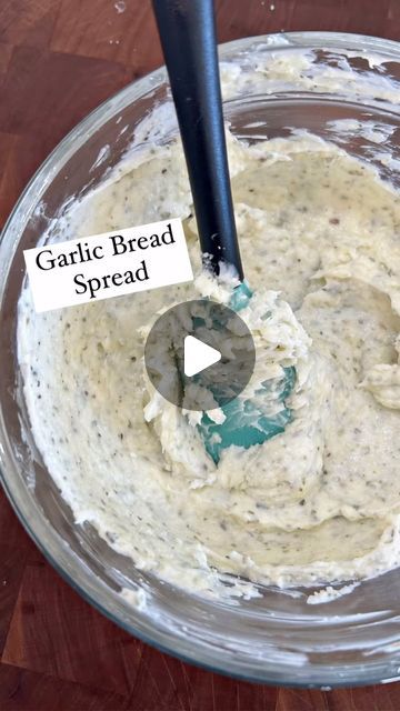 Lori Lange on Instagram: "You must try the best GARLIC BREAD SPREAD! Recipe on the RecipeGirl blog https://www.recipegirl.com/garlic-bread-spread/ #garlicbread #garlicbreadrecipe #garlicbreadspread #garlicbutter #recipegirl" Garlic Spread For Bread, Garlic Bread Spread Recipe, Garlic Bread Spread, The Best Garlic Bread, Best Garlic Bread, Bread Spread, Garlic Spread, Garlic Bread Recipe, Recipe Girl