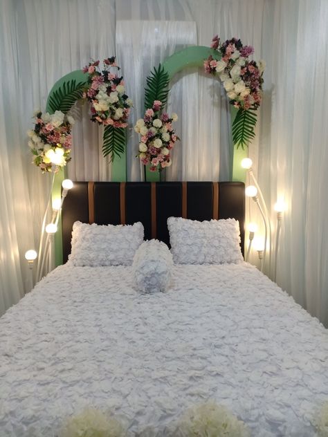 Bilik Pengantin, Cheap Wedding, Wedding Decor, Wedding Decorations, Wedding Ideas, Indonesia, Bedroom, Bed, Furniture