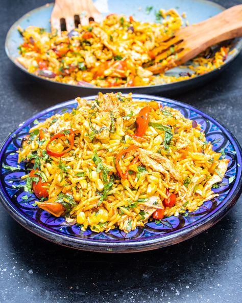 Pulled Chicken Peri Peri Rice — MOB KITCHEN Chicken Peri Peri, Mob Kitchen, Rice Pulao, Savoury Meals, Pinch Of Nom, Cultural Food, English Recipes, Lunch And Dinner Ideas, Peri Peri