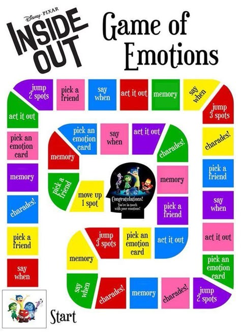 Emotion Activities For Elementary, Social Emotional Games, Emotion Games, Emotions Board Game, Emotions Board, Emotions Game, Game Image, School Counseling Activities, Inside Out Emotions