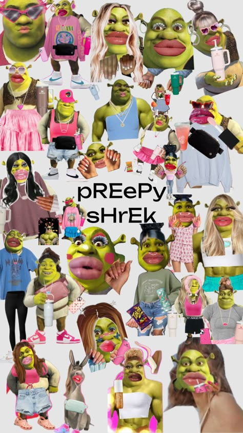 Shrek Funny, Mr Bean Funny, Dora Funny, Hairstyle Examples, Preppy Inspiration, Cute Funny Pics, Funny Cartoons Jokes, Sleepover Things To Do, Cute Funny Cartoons