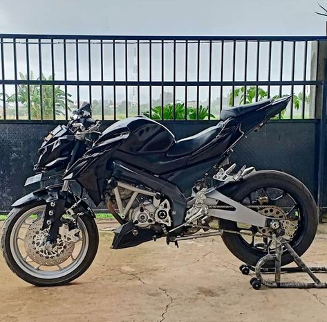 Modifikasi Yamaha Vixion Street Fighter Car Sport, Moto Car, Sepeda Motor, Street Fighter, Sport Cars, Bike, Vehicles, Anime