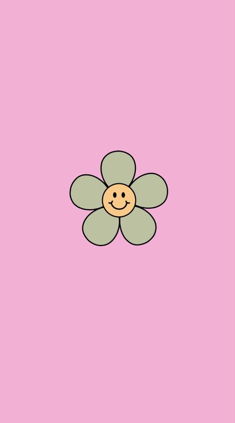 simple smiley face flower pastel iphone background Pastel Iphone Background, Simple Smiley Face, Wallpers Pink, Face Doodles, Flower Pastel, Halloween Wallpaper Iphone Backgrounds, Face Flower, Vaporwave Wallpaper, Pastel Poster