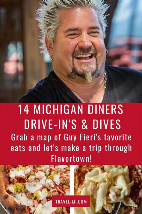 Diner Drive Ins And Dives Locations Maps, Only In Your State Michigan, Diners Drive Ins And Dives Locations By State, Diners Drive Ins And Dives Recipes, Diners Drive Ins And Dives, Michigan Restaurants, Michigan Bucket List, Detroit Food, Michigan Travel Destinations