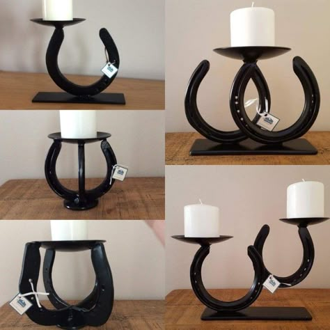 Things Made Out Of Horseshoes, Horseshoe Ideas Welding Projects, Horseshoe Crafts Diy, Horseshoe Decorations, Horseshoe Welding, Horseshoe Ideas, Horseshoe Crafts Projects, Welding Crafts, Horseshoe Projects