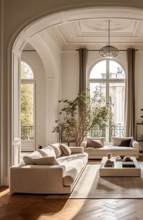 Parisian Interior, Ideas Living Room, French Interior, Home Decorating Ideas, Dream House Interior, Decor Minimalist, Living Room Inspo, Dream House Decor, Ideas Living