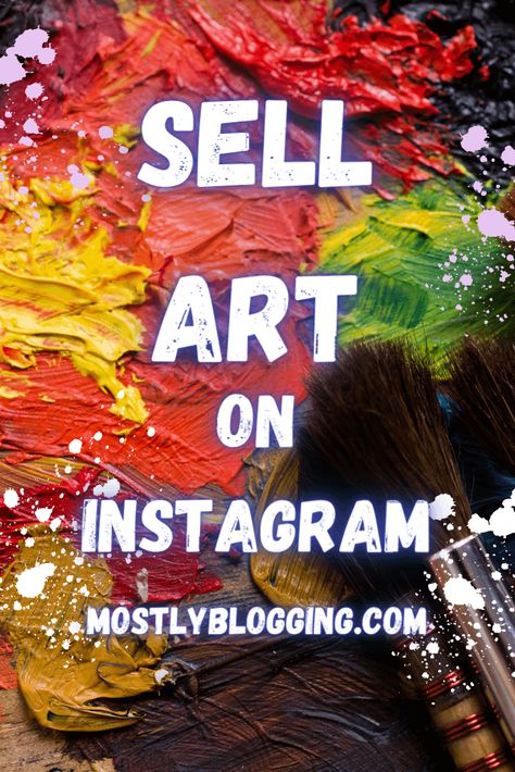 How To Sell Original Art, How To Sell Artwork, Best Selling Paintings, Art That Sells, Art Content Ideas, Sellable Art, Selling Digital Art, How To Sell Art, Art Selling