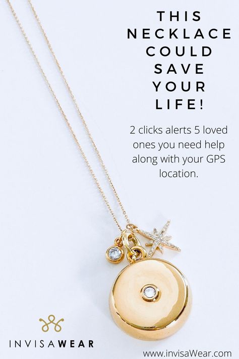 Jewelry With Meaning, Life Alert Necklace, Emergency Jewelry, Life Alert, Smart Jewelry, Save Your Life, All That Glitters, Jewelry And Accessories, Loved Ones