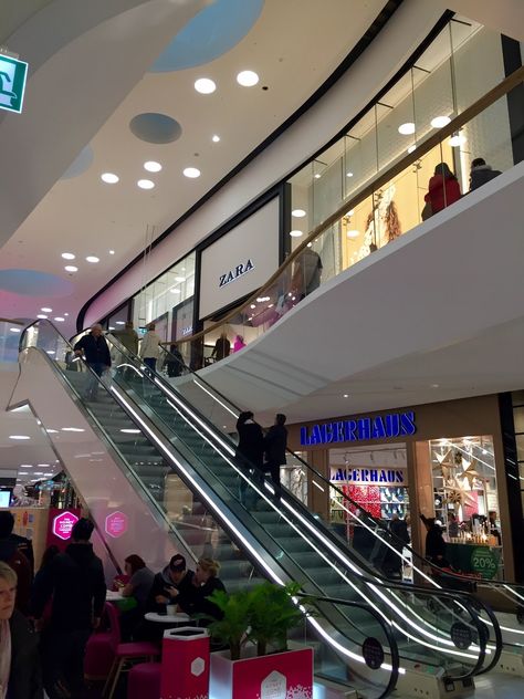 Mall Photos, Stockholm Shopping, Mall Aesthetic, Shopping Mall Interior, Moon Board, Summer Moon, Eaton Centre, Shopping Mall Architecture, Mall Stores