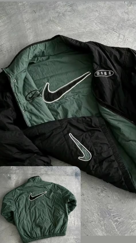 Vintage Nike Aesthetic, Vintage Nike Outfits, Vintage Nike Jacket, Streetwear Inspo, Concept Clothing, Mens Casual Dress Outfits, Guys Clothing Styles, Mens Fashion Casual Outfits, Cool Outfits For Men