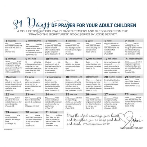 Resources - Jodie Berndt Prayer Calendar, Scriptures For Kids, Prayer For My Family, Prayer For My Children, Printable Prayers, Free Bible Study, Devotional Journal, Prayers For Children, Study Journal