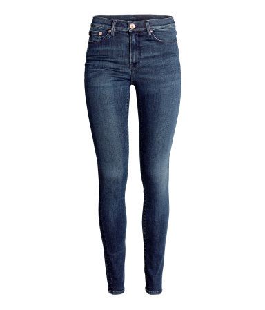 Product Detail | H&M ZA Stylish Jeans For Women, Boho Tote Bag, Boho Tote, Stretch Denim Pants, Stylish Jeans, Dark Denim Jeans, Denim Trends, Stretchy Jeans, H&m Jeans