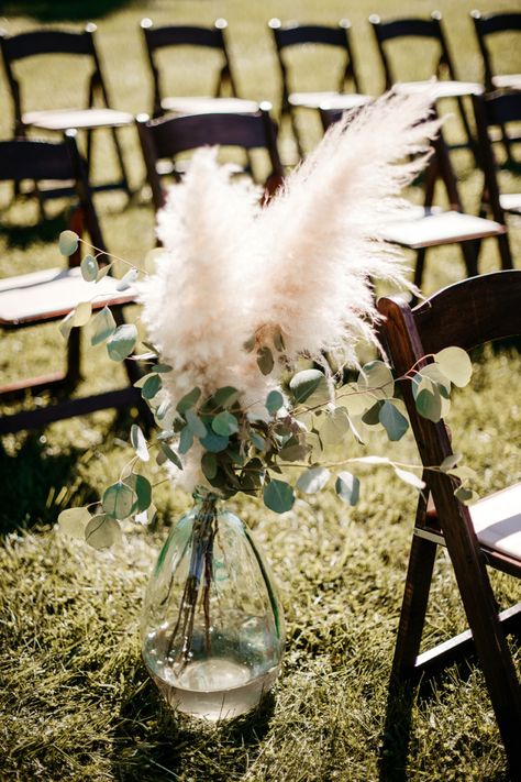 Boho Wedding Colors, Grass Wedding, Wedding Aisle Decorations, September Wedding, Wedding Dress Pictures, Aisle Decor, Ceremony Flowers, Wedding Aisle, Diy Wedding Decorations