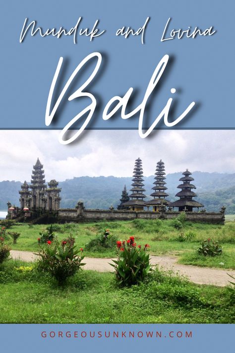 Click here to learn more about Munduk and Lovina Lake Tamblingan, Lovina Bali, The Villages, Ubud, Balinese, Places Around The World, Tourist Attraction, Hot Springs, The Locals