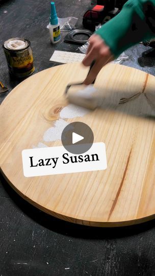 1.5K views · 18 reactions | Make a Lazy Susan with me. #diyhomedecor | Lauren LF Rustics, LLC Lazy Susan Decorating Ideas, Lazy Susan Decorating Ideas On Table, Lazy Susan Ideas, Tv Niche, Wood Lazy Susan, Outdoor Grill Station, Feature Wall Living Room, Deck Designs Backyard, Interior Living Room