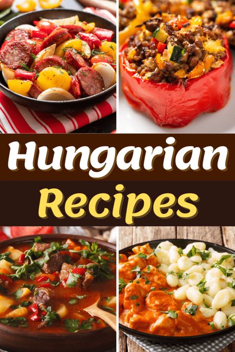 Hungarian Sausage Recipe, Hungarian Meatballs, Bulk Meals, Hungarian Sausage, Hungarian Dishes, Recipes To Try At Home, Eastern European Recipes, Simple Family Meals, Hungarian Cuisine