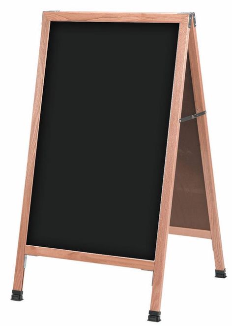 Double Sided Sandwich Board Signs | Write-on Surface Scandi Playroom, Menu Chalkboard, Chalkboard Stand, Menu Display, Sidewalk Signs, Bathroom Furniture Design, A Frame Signs, Sidewalk Sign, Loaded Tea