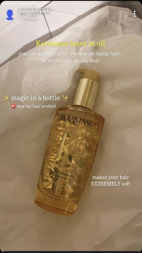 Hair Oil For Soft Hair, Best Oil For Straightening Hair, Hair Shine Products, Hair Products For Thick Hair, Hair Oil Aesthetic, Bf Birthday, Hairstyle Girl, Korean Skin Care Secrets, Drugstore Hair Products