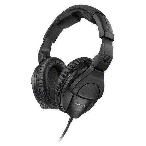 Big in Studio Two! The HD 280's are rugged, comfortable headphones designed for professional monitoring applications. Features include single-sided coiled cable, rotating ear cups and up to 32 dB noise attenuation. Comfortable Headphones, Sennheiser Headphones, Professional Recording Studio, Circumaural Headphones, Sound Isolation, Dj Headphones, Studio Headphones, Best Headphones, Adjustable Headband