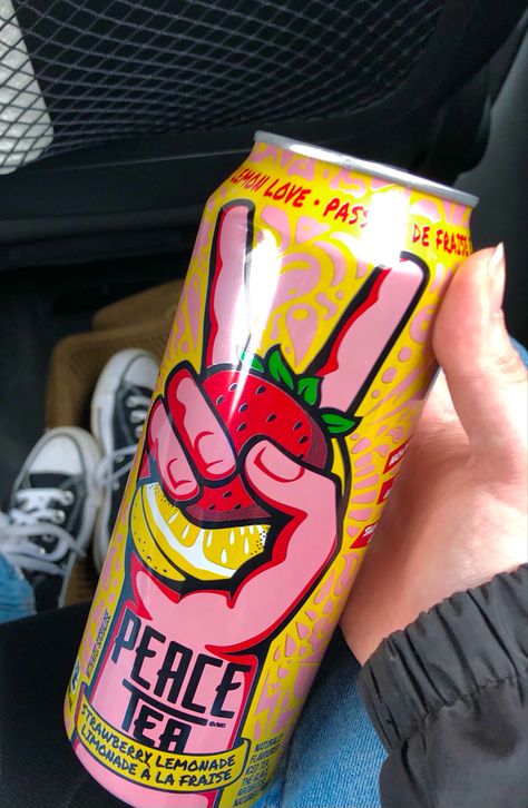 peace tea indie kid aesthetic Peace Tea Can Ideas, Peace Tea Can Crafts, Peace Tea Aesthetic, Lore Aesthetic, Indie Kid Aesthetic, Peace Tea, Drink Making, Canned Drinks, No Valentine