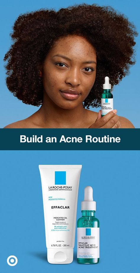 Acne Routine, Effaclar Duo, La Roche Posay Effaclar, Salicylic Acid Acne, Best Skin Care Routine, Acne Breakout, Acne Care, Skin Care Steps, Clear Acne