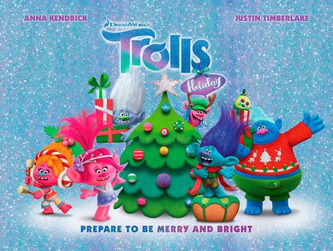 Trolls Holiday Trolls Christmas, Trolls Holiday, Christmas Episodes, Poppy And Branch, Holiday Songs, Holiday Images, Dreamworks Trolls, Dreamworks Animation, Concept Art Character