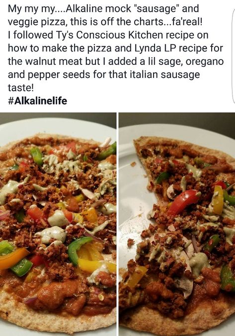 Alkaline vegan pizza with Dr sebi approved ingredients Alkaline Vegan Recipes, Dr Sebi Recipes Alkaline Diet, Dr Sebi Recipes, Dr Sebi Alkaline Food, Alkaline Vegan, Alkaline Diet Recipes, Dr Sebi, Alkaline Diet, Alkaline Foods