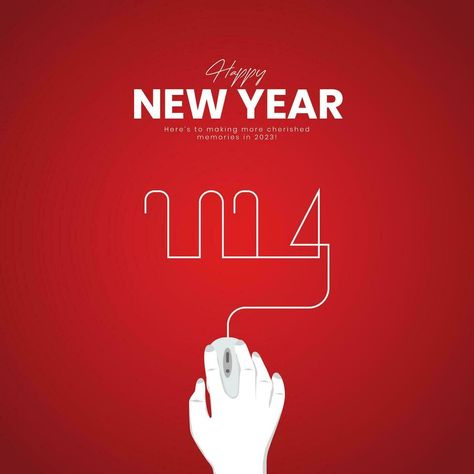 Happy New Year 2024. New Year creative design for social media ads. 2024 New Year. Creative new year New Year Creative Design, New Year Creative, Design For Social Media, Psd Website, Infographic Inspiration, Social Media Ads, 3d Art Drawing, Happy New Year 2024, Light Night