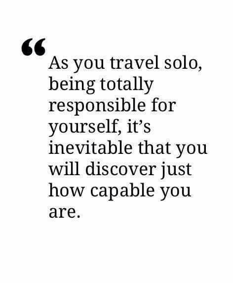 As you travel solo... #quotes Stay Curious, Building Confidence, 15th Quotes, Best Travel Quotes, Encouraging Quotes, Travel Humor, Adventure Quotes, Trendy Quotes, Deep Quotes