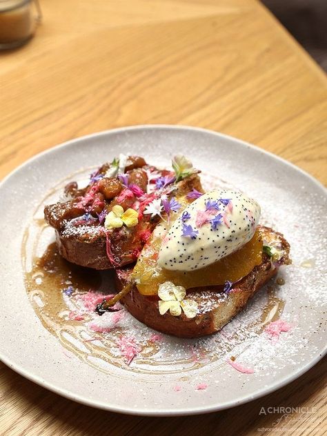 Desserts Aesthetic, Brioche French Toast, Chantilly Cream, Melbourne Food, Healthy Food Motivation, The Cafe, Food Is Fuel, Cafe Food, Beautiful Food