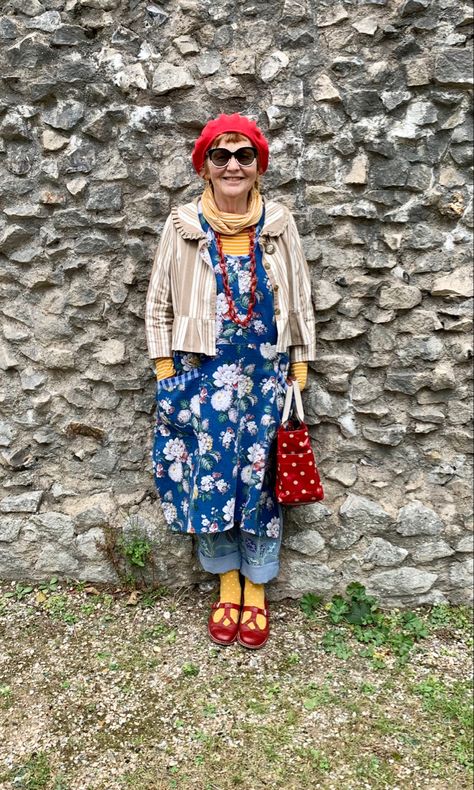 Marcia Lois Riddington, Grandmacore Outfit, Granny Fashion, Grandma Clothes, Dottie Angel, Grandma Style, 50s Women, Grandma Fashion, Lagenlook Style