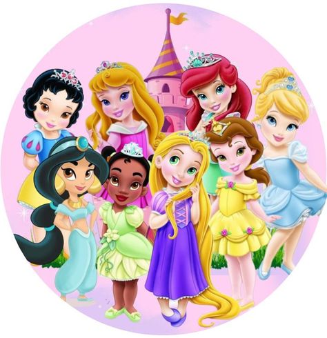 Princesas Baby Disney, Baby Disney Princess, Disney Drawing Tutorial, Butterfly Birthday Party Decorations, Disney Princess Babies, Princess Birthday Party Decorations, Disney Princess Cake, Princess Theme Birthday, Princess Theme Birthday Party