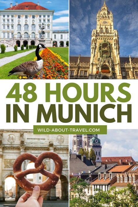 2 Days in Munich, Germany. Best things to do. Munich Travel Guide, Munich Germany Travel, Visit Munich, Munich Travel, Germany Munich, Best Cities In Europe, Germany Travel Guide, European City Breaks, Travel Around Europe