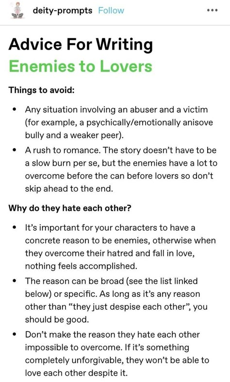 Writing Enemies To Lovers, Enemies To Friends To Lovers, Enemies To Friends, Writing Inspiration Tips, Writing Plot, Story Writing Prompts, Friends To Lovers, Book Prompts, Writing Romance