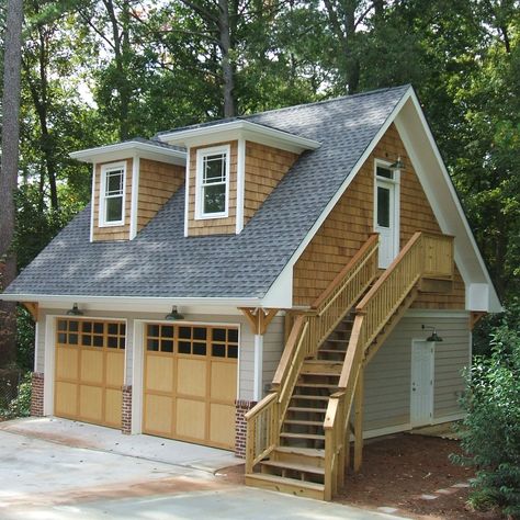 Detached Garages | Garages for Atlanta Garage With Office Space Above, Prefab Garages With Apartment, Detached Garage Behind House, Unattached Garage Ideas, Seperate Garage, Garage Addition Ideas Attached, Above Garage Addition, Detached Garage With Apartment, Prefab Garage With Apartment