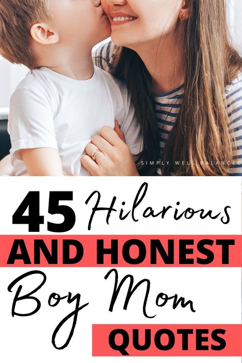 Funny, heartwarming and hilarious boy mom quotes that you will totally relate to. Raising boys is quite the adventure and these quotes capture all the love, chaos and dirt that comes along with being a boy mom. Quotes for moms with sons. Birthday For Son From Mom Funny, Quotes About My Son Growing Up, Boy Mom Captions, Sons Day Quotes From Mom, Mom Captions For Instagram, Funny Son Quotes, Mom Captions, Raising Boys Quotes, Son Love Quotes