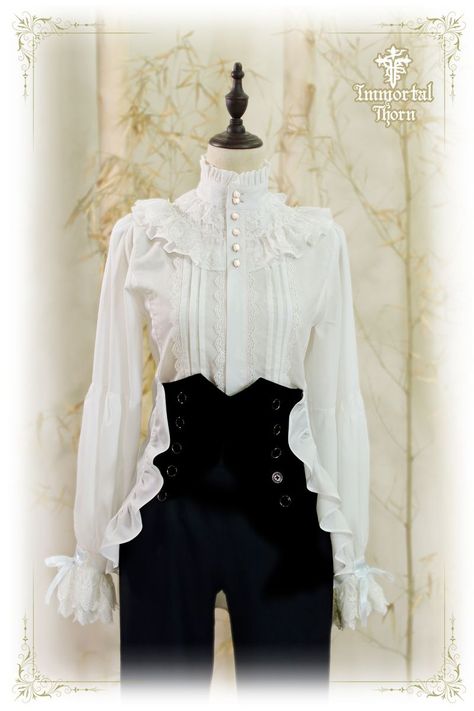 Immortal Thorn -The Forever Prince- Ouji Lolita Blouse