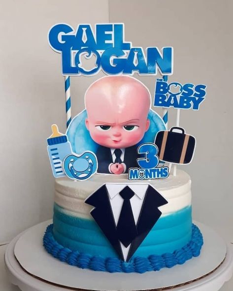 Baby Boss Cake Design, Baby Boss Birthday Cake, Boss Baby Cake Ideas, Boss Baby Cake Design, Boss Baby Theme Cake, Boss Baby Birthday Cake, Boss Baby Cake Topper, Baby Boss Cake, 2nd Birthday Cake Boy