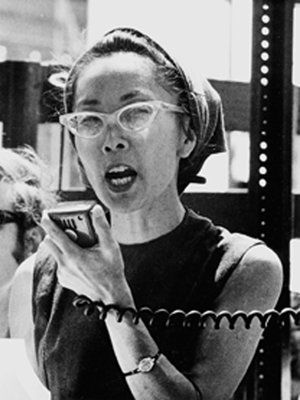 Yuri Kochiyama, Malcolm X, Asian American, A Woman, Cell Phone, Mirror